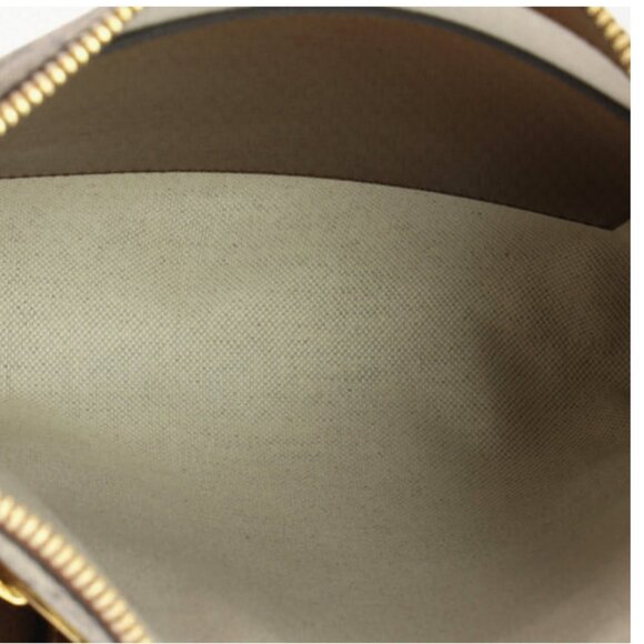 Gucci Interlocking GG Patch Zip Messenger Crossbody Bag Unisex - Picture 6 of 13